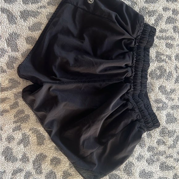 Black Women's Athletic Shorts - Picture 2 of 2